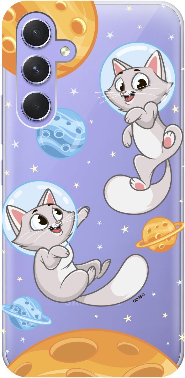 Чехол на Samsung Galaxy A54 5G с 3D принтом "CosmoCats" прозрачный, Прозрачный;оранжевый, 158767
Чехол на Samsung Galaxy A54 5G с 3D принтом "CosmoCats" прозрачный, Прозрачный;оранжевый, 158767
