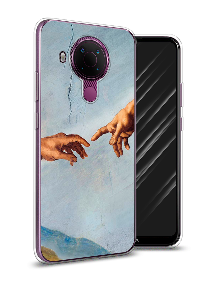 Чехол Awog на Nokia 5.4 / Нокиа 5.4 "Сотворение Адама", Голубой;коричневый;серый, 123650-9
Чехол Awog на Nokia 5.4 / Нокиа 5.4 "Сотворение Адама", Голубой;коричневый;серый, 123650-9
