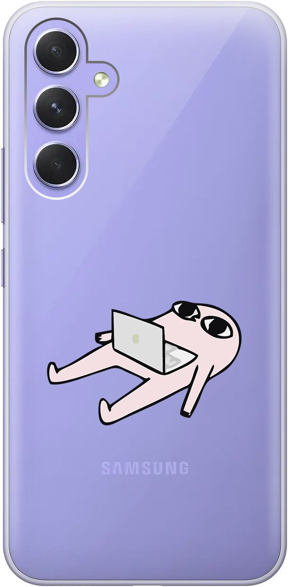 Чехол на Samsung Galaxy A54 5G с 3D принтом "Freelance" прозрачный, Прозрачный;розовый, 158766
Чехол на Samsung Galaxy A54 5G с 3D принтом "Freelance" прозрачный, Прозрачный;розовый, 158766