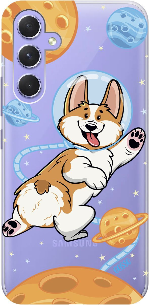 Чехол на Samsung Galaxy A54 5G с 3D принтом "CosmoCorgi" прозрачный, Прозрачный;коричневый, 158765
Чехол на Samsung Galaxy A54 5G с 3D принтом "CosmoCorgi" прозрачный, Прозрачный;коричневый, 158765