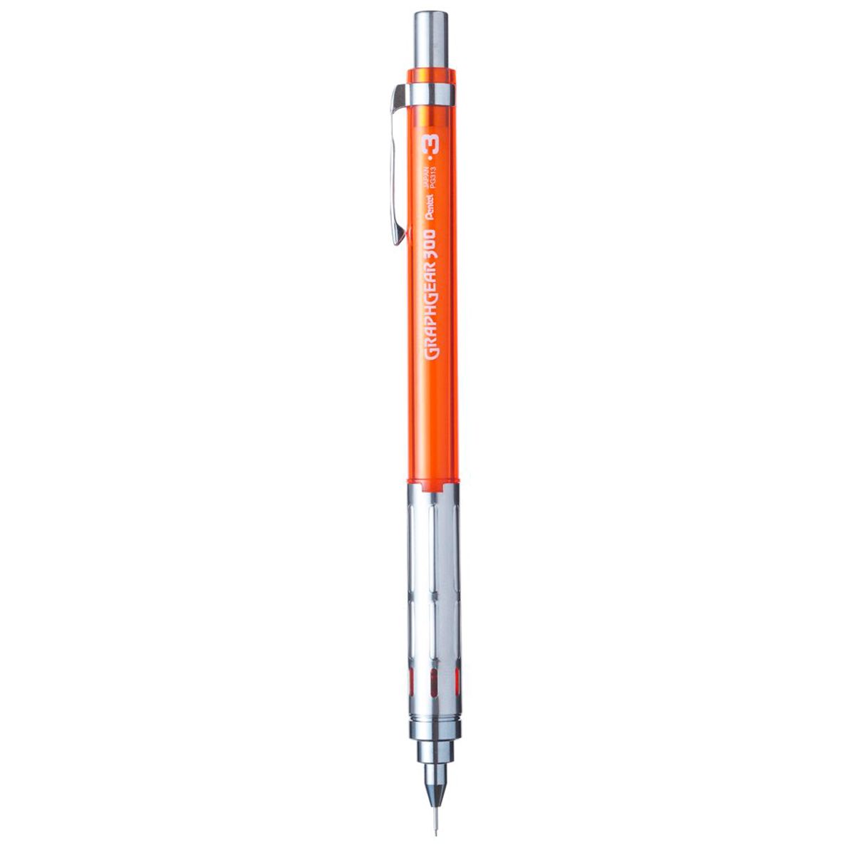 Карандаш автоматический Pentel GraphGear 300 0.3 мм PG313-TFX оранжевый корпус, PG313-TFX
Карандаш автоматический Pentel GraphGear 300 0.3 мм PG313-TFX оранжевый корпус, PG313-TFX