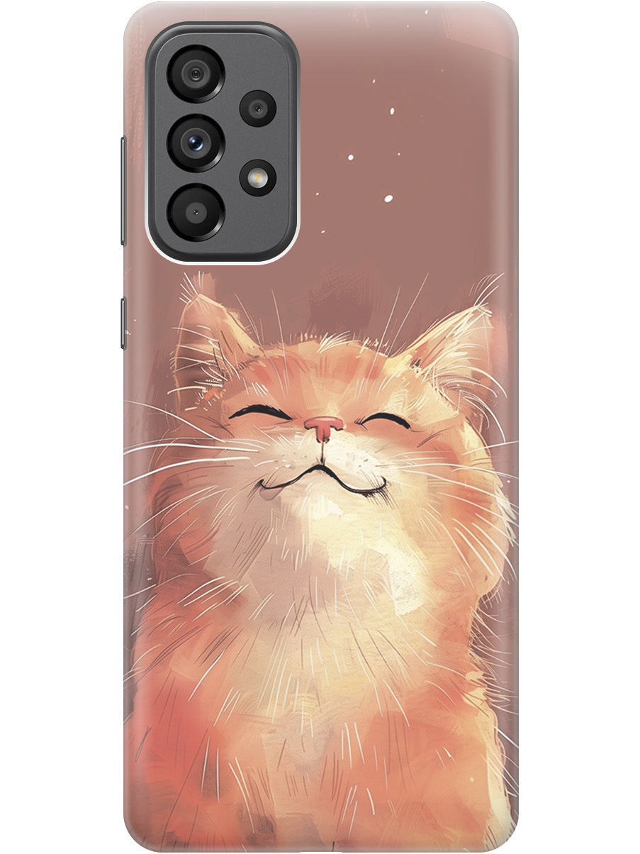 Силиконовый чехол на Samsung Galaxy A73 5G с принтом "Довольный котик", Красный;оранжевый;прозрачный, 740133110
Силиконовый чехол на Samsung Galaxy A73 5G с принтом "Довольный котик", Красный;оранжевый;прозрачный, 740133110
