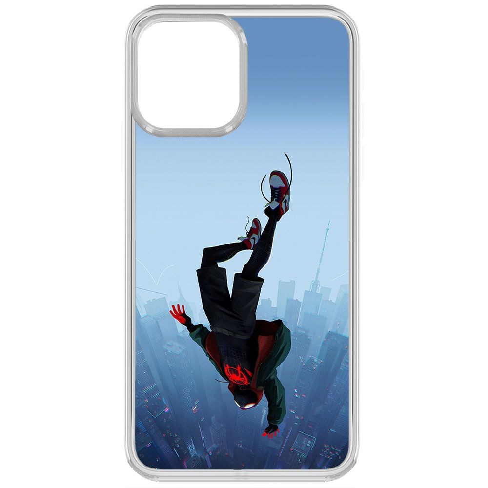 Чехол-накладка Krutoff Clear Case Человек-Паук, Майлз Моралес для iPhone 13, Прозрачный
Чехол-накладка Krutoff Clear Case Человек-Паук, Майлз Моралес для iPhone 13, Прозрачный