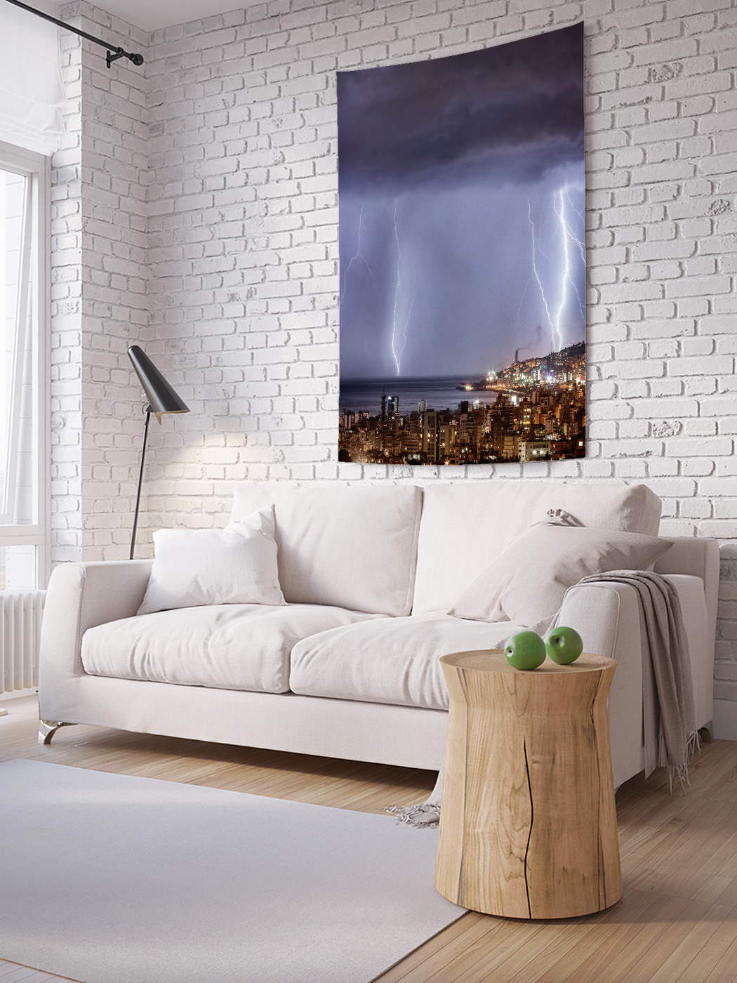 Вертикальное фотопанно на стену JoyArty Город под молниями 150x200 см, Город под молниями
Вертикальное фотопанно на стену JoyArty Город под молниями 150x200 см, Город под молниями