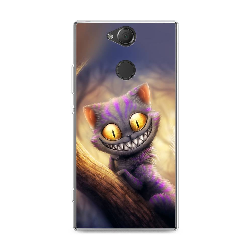 Чехол Awog на Sony Xperia XA2 Plus "Cheshire Cat", Фиолетовый;желтый, 53550-1 
Чехол Awog на Sony Xperia XA2 Plus "Cheshire Cat", Фиолетовый;желтый, 53550-1