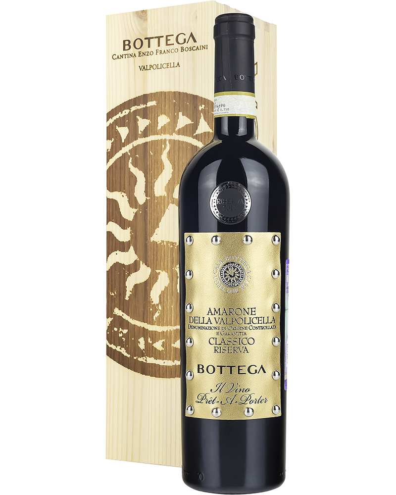 Вино красное Bottega Амароне Делла Вальполичелла Классико Рисерва 2017 г.у. 16% 0,75 л
Вино красное Bottega Амароне Делла Вальполичелла Классико Рисерва 2017 г.у. 16% 0,75 л