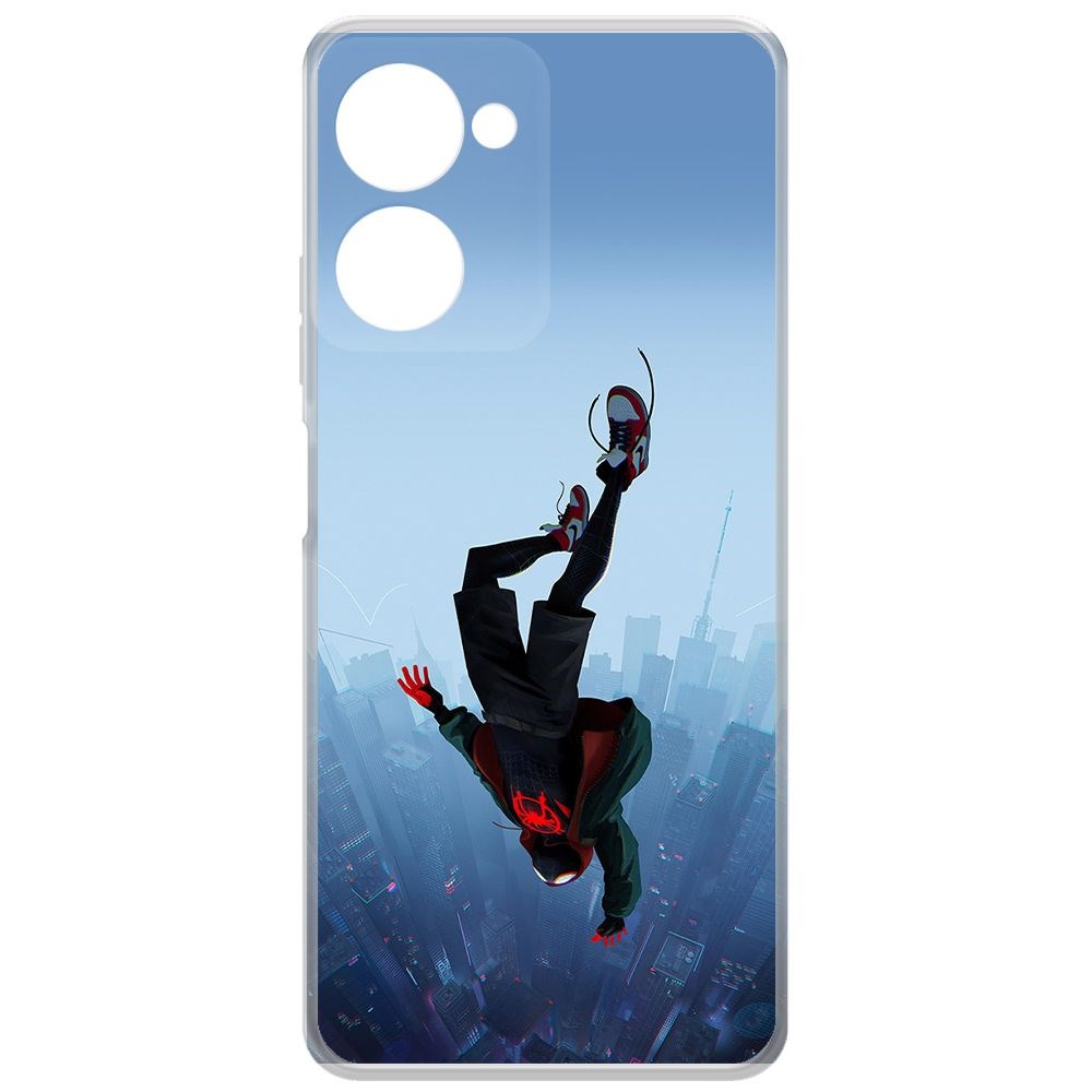 Чехол-накладка Krutoff Clear Case Человек-Паук, Майлз Моралес для Realme 10 Pro, Прозрачный
Чехол-накладка Krutoff Clear Case Человек-Паук, Майлз Моралес для Realme 10 Pro, Прозрачный