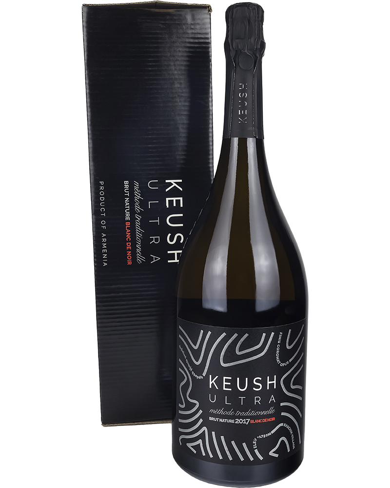 Вино Белое Игристое Keush Блан де Нуар Ультра Брют 2017 г.у. 12,5% 1,5 л, Армения
Вино Белое Игристое Keush Блан де Нуар Ультра Брют 2017 г.у. 12,5% 1,5 л, Армения