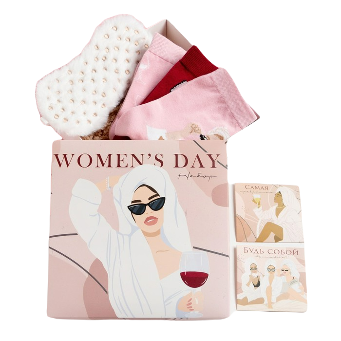 Подарочный набор KAFTAN "Woman's day" маска для сна, носки 3 пары, Розовый, Подарочный набор "Woman's day" маска для сна, носки 3 пары
Подарочный набор KAFTAN "Woman's day" маска для сна, носки 3 пары, Розовый, Подарочный набор "Woman's day" маска для сна, носки 3 пары
