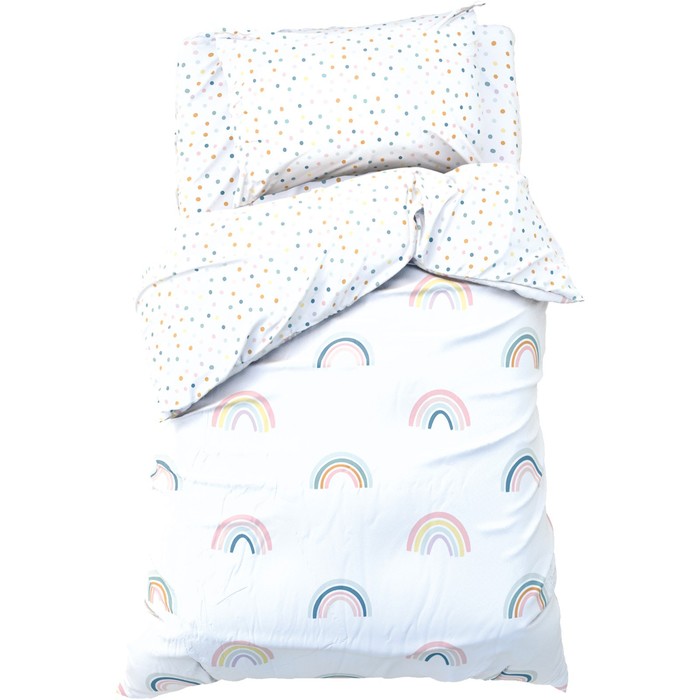 Постельное белье Этель 1,5 сп Pretty rainbows, 143х215 см, 150х214 см, 50х70 см -1 шт, 100
Постельное белье Этель 1,5 сп Pretty rainbows, 143х215 см, 150х214 см, 50х70 см -1 шт, 100
