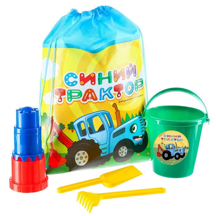 Песочный набор в рюкзаке: ведерко 1 л., грабли, совок, 3 формочки, Синий трактор, Синий трактор
Песочный набор в рюкзаке: ведерко 1 л., грабли, совок, 3 формочки, Синий трактор, Синий трактор