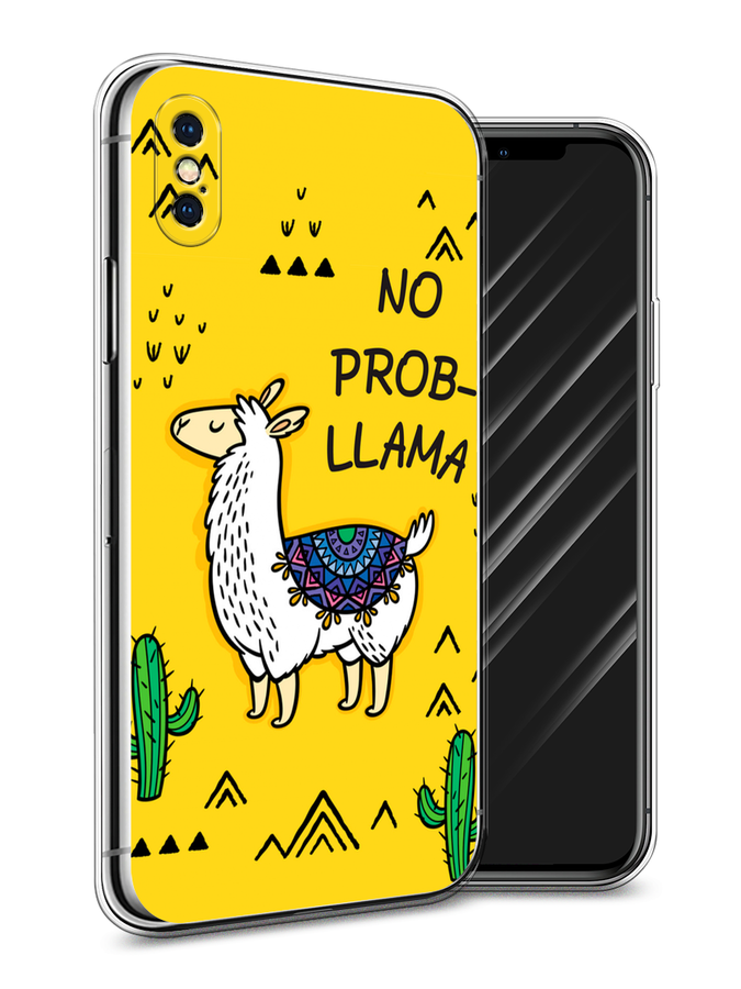 Чехол Awog на Apple iPhone XS Max (10S Max) / Айфон XS Max (10S Max) "No probLLama", Разноцветный, 11950-2
Чехол Awog на Apple iPhone XS Max (10S Max) / Айфон XS Max (10S Max) "No probLLama", Разноцветный, 11950-2
