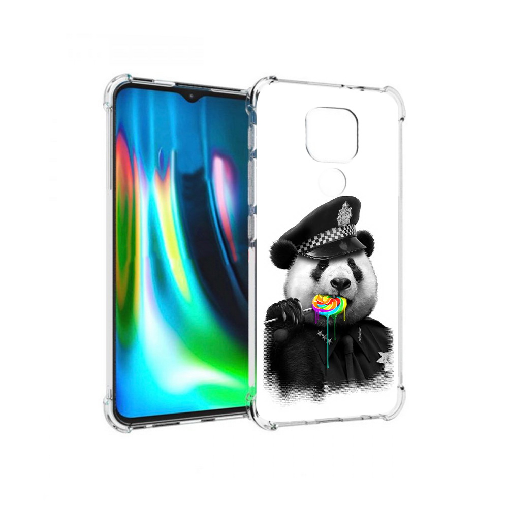Чехол MyPads Tocco для Motorola Moto G9 Play Панда полиция (PT227081.347.130), Прозрачный, Tocco
Чехол MyPads Tocco для Motorola Moto G9 Play Панда полиция (PT227081.347.130), Прозрачный, Tocco