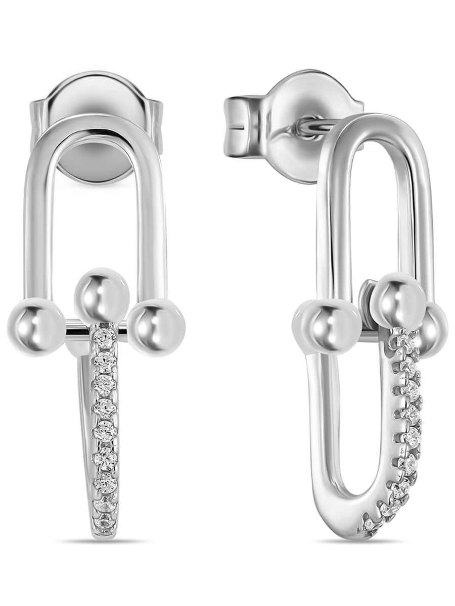 Серьги из серебра с фианитом MIUZ Diamonds (Московский ювелирный завод) E2036-SL-799L, E2036-SL-799L
Серьги из серебра с фианитом MIUZ Diamonds (Московский ювелирный завод) E2036-SL-799L, E2036-SL-799L