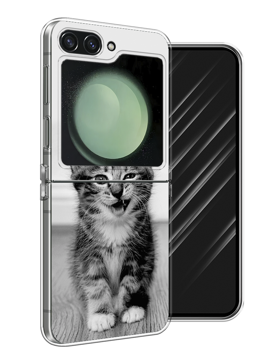 Чехол Awog на Samsung Galaxy Z Flip 6 "Подмигивающий котенок", Черный;серый, 2109750-1
Чехол Awog на Samsung Galaxy Z Flip 6 "Подмигивающий котенок", Черный;серый, 2109750-1