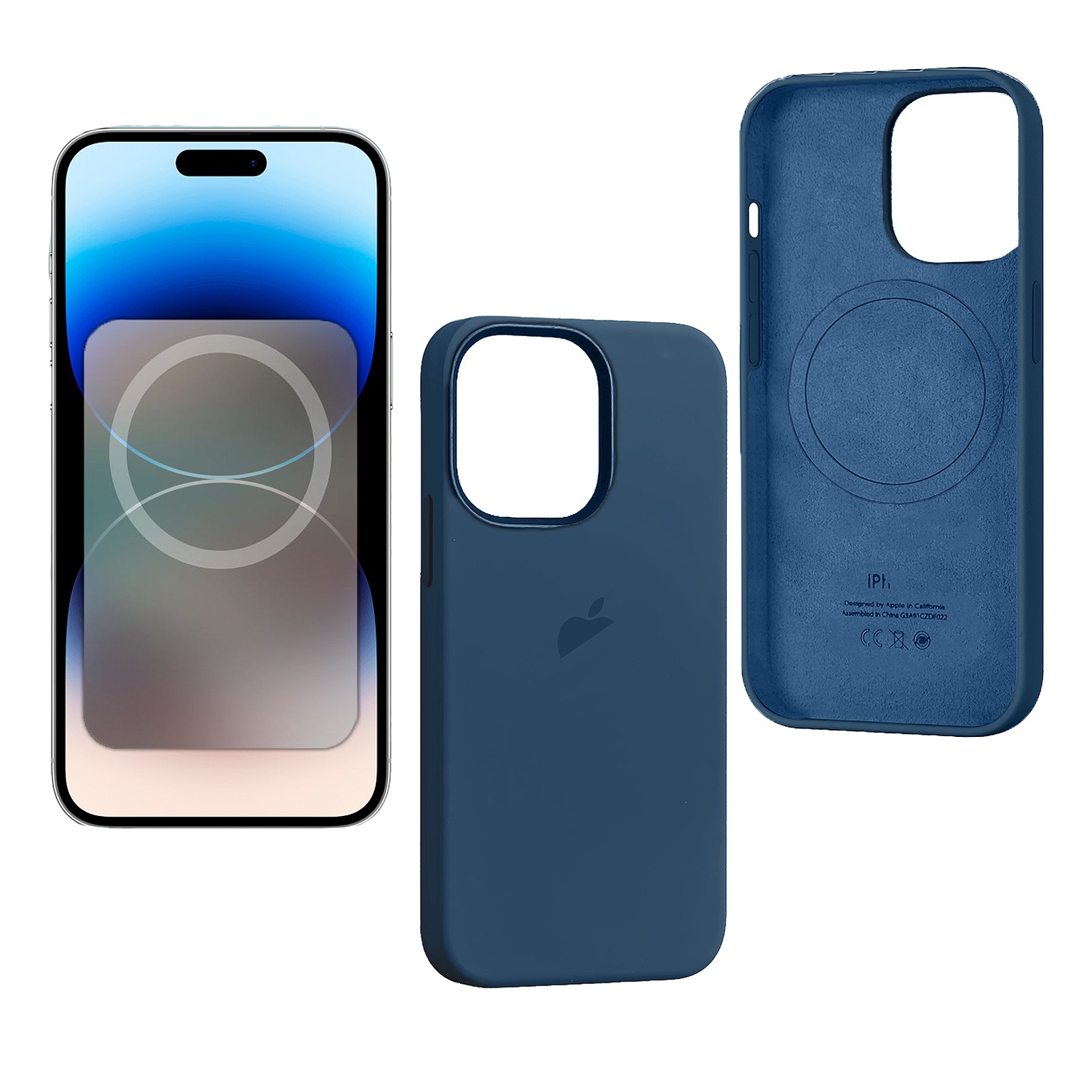 Чехол iPhone 14 Pro Max Silicon Case Stromblue (MagSafe) c LOGO, синий (IS792153)
Чехол iPhone 14 Pro Max Silicon Case Stromblue (MagSafe) c LOGO, синий (IS792153)