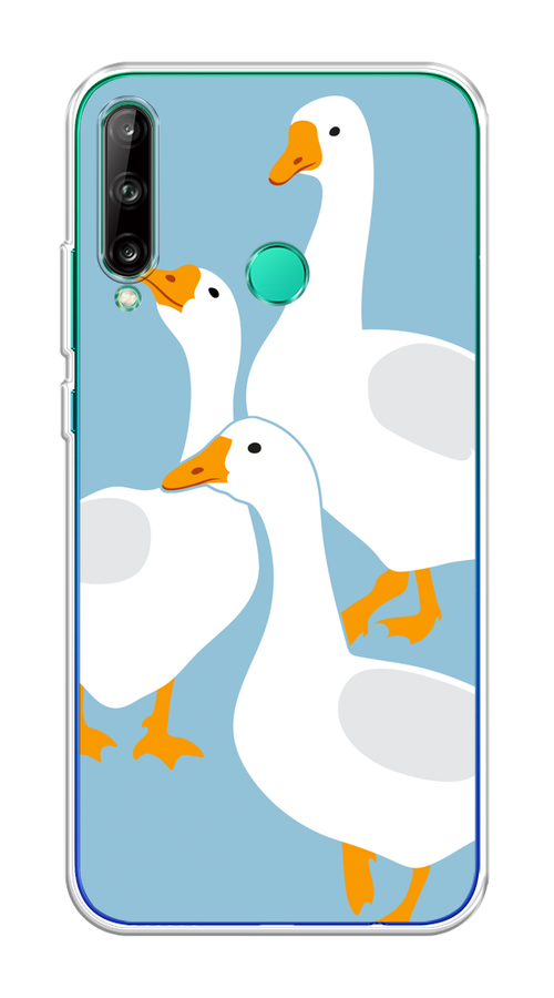 Чехол на Honor 9C/Huawei P40 Lite E/Y7p "Гусиное трио", Голубой;белый;серый;желтый, 612450-1
Чехол на Honor 9C/Huawei P40 Lite E/Y7p "Гусиное трио", Голубой;белый;серый;желтый, 612450-1