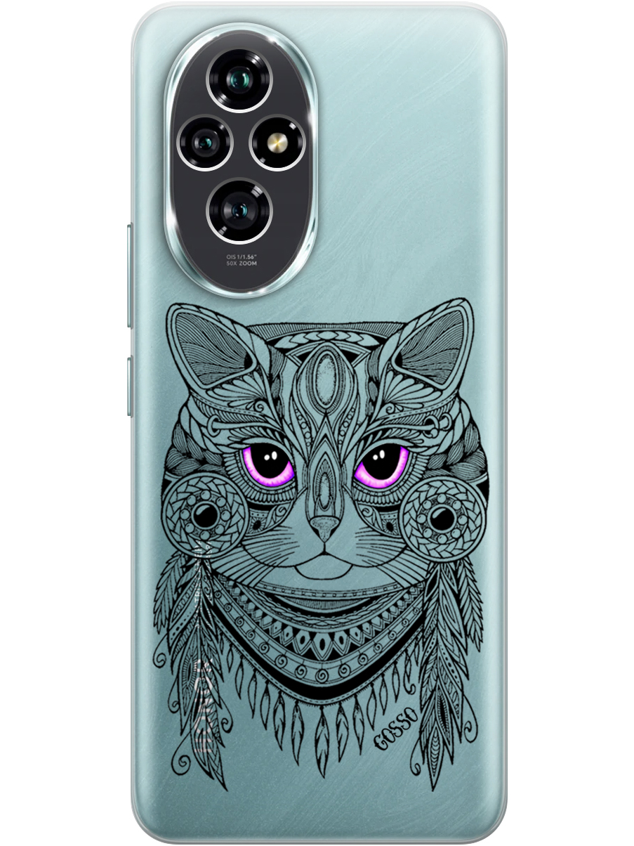 Силиконовый чехол на Honor 200 с принтом "Розовоглазая кошка" прозрачный, Прозрачный;фиолетовый;черный, 783978412
Силиконовый чехол на Honor 200 с принтом "Розовоглазая кошка" прозрачный, Прозрачный;фиолетовый;черный, 783978412
