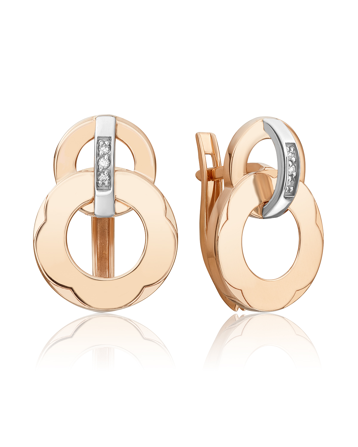 Серьги из красного золота/белого золота PLATINA jewelry 02-5002-00, бриллиант, 02-5002-00
Серьги из красного золота/белого золота PLATINA jewelry 02-5002-00, бриллиант, 02-5002-00