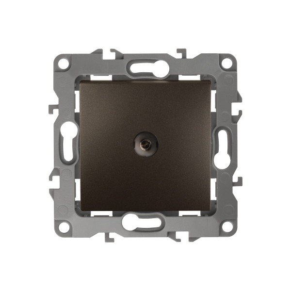 Одиночная TV розетка ЭРА 12-3101-13 IP20, бронза Б0019340, Коричневый
Одиночная TV розетка ЭРА 12-3101-13 IP20, бронза Б0019340, Коричневый