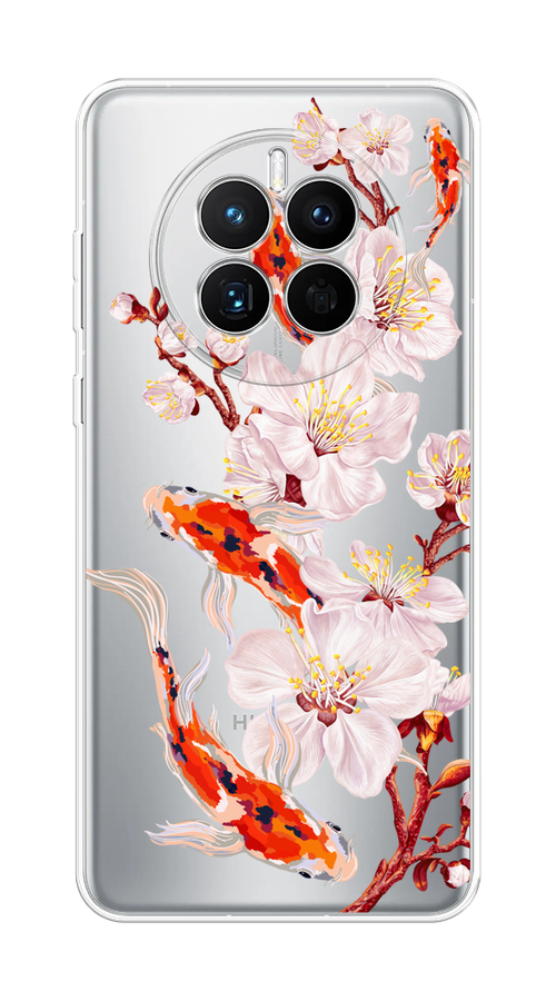 Чехол на Huawei Mate 50 "Карпы и сакура", Оранжевый;розовый;бежевый;прозрачный, 6109850-1
Чехол на Huawei Mate 50 "Карпы и сакура", Оранжевый;розовый;бежевый;прозрачный, 6109850-1