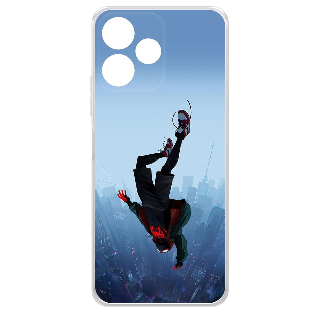 Чехол-накладка Krutoff Clear Case Человек-Паук. Майлз Моралес для Xiaomi Poco M6 Pro 5G, Прозрачный
Чехол-накладка Krutoff Clear Case Человек-Паук. Майлз Моралес для Xiaomi Poco M6 Pro 5G, Прозрачный