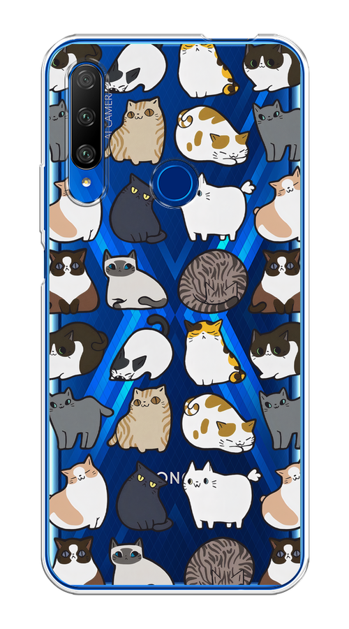 Чехол на Huawei Honor 9X Premium "Милые котики", Прозрачный;белый;серый, 610650-1
Чехол на Huawei Honor 9X Premium "Милые котики", Прозрачный;белый;серый, 610650-1