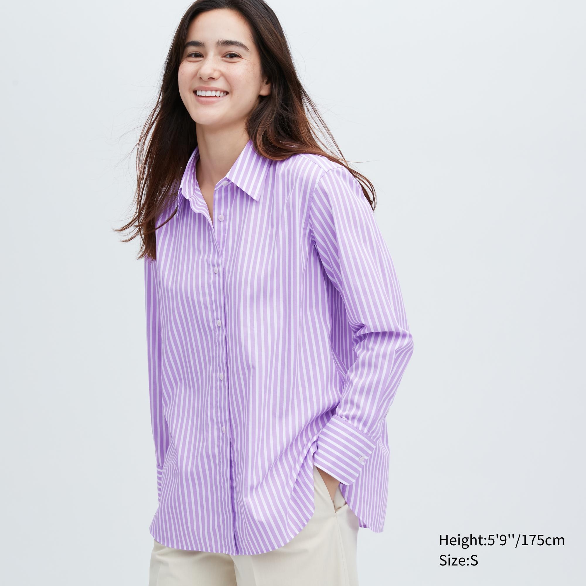 Рубашка женская UNIQLO 458261COL73 фиолетовая 2XS (доставка из-за рубежа), Фиолетовый, 458261COL73
Рубашка женская UNIQLO 458261COL73 фиолетовая 2XS (доставка из-за рубежа), Фиолетовый, 458261COL73