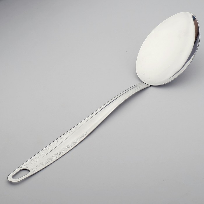 фото Ложка гарнирная «родник», h=29 см, толщина 2 мм amet