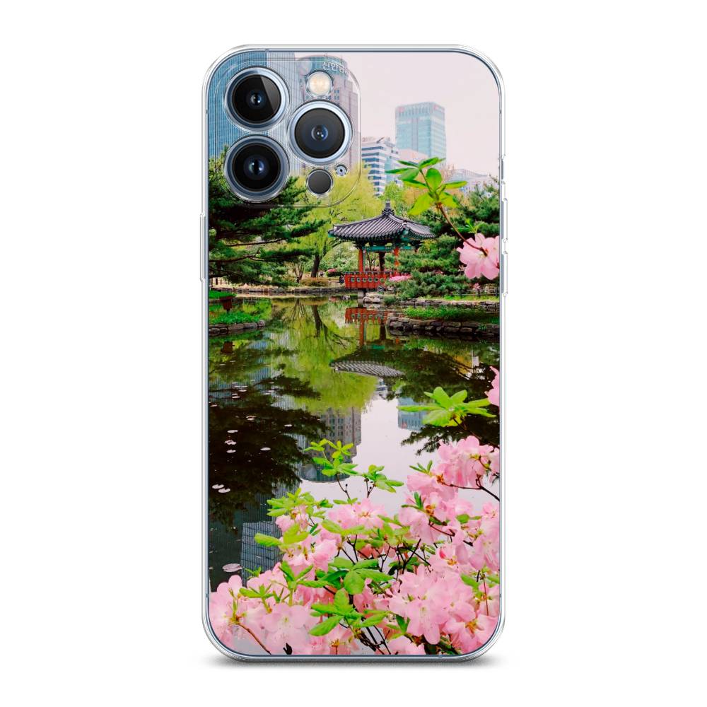 Чехол на Apple iPhone 13 Pro Max "Сакура возле озера", Зеленый;розовый;голубой, 14450-2
Чехол на Apple iPhone 13 Pro Max "Сакура возле озера", Зеленый;розовый;голубой, 14450-2