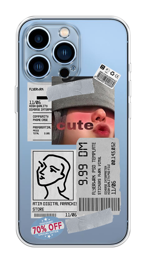Чехол на Apple iPhone 13 Pro "Cute girl collage", Розовый;серый;голубой, 14350-6
Чехол на Apple iPhone 13 Pro "Cute girl collage", Розовый;серый;голубой, 14350-6