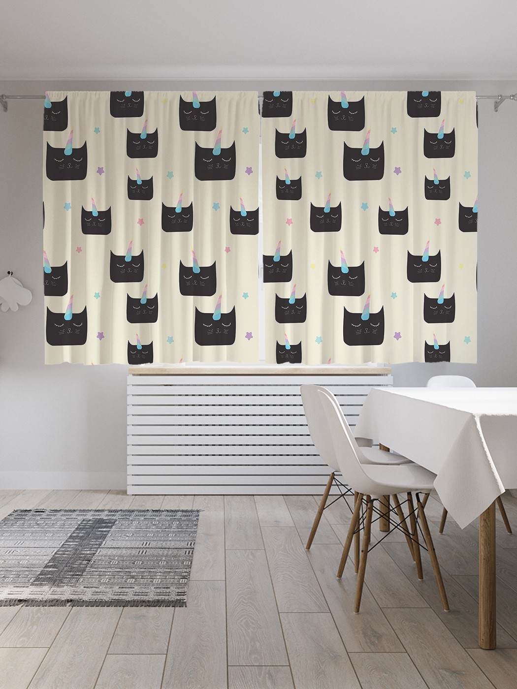 Классические шторы JoyArty "Кот-единорог", серия Oxford DeLux, 2 полотна 145x180 см, Кот-единорог
Классические шторы JoyArty "Кот-единорог", серия Oxford DeLux, 2 полотна 145x180 см, Кот-единорог