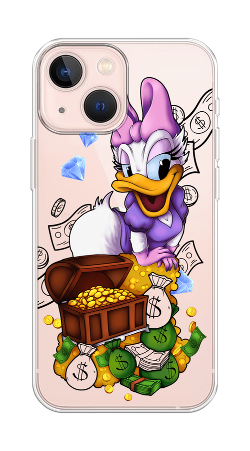 Чехол на Apple iPhone 13 mini "Rich Daisy Duck", Коричневый;белый;фиолетовый, 14150-6
Чехол на Apple iPhone 13 mini "Rich Daisy Duck", Коричневый;белый;фиолетовый, 14150-6