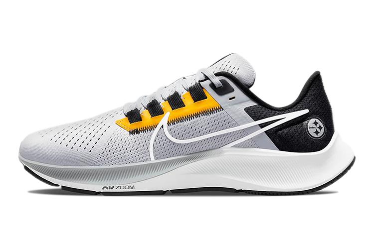 Кроссовки унисекс Nike Pegasus 38 NFL Pittsburgh Steelers серые 40.5 EU, Серый, Pegasus 38 NFL Pittsburgh Steelers
Кроссовки унисекс Nike Pegasus 38 NFL Pittsburgh Steelers серые 40.5 EU, Серый, Pegasus 38 NFL Pittsburgh Steelers