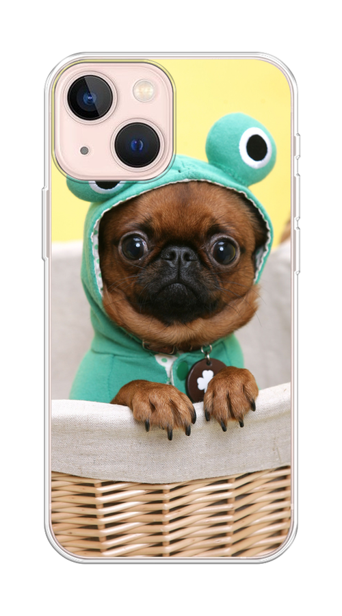 Чехол на Apple iPhone 13 mini "Собачка в шапке лягушки", Коричневый;желтый;голубой, 14150-1
Чехол на Apple iPhone 13 mini "Собачка в шапке лягушки", Коричневый;желтый;голубой, 14150-1