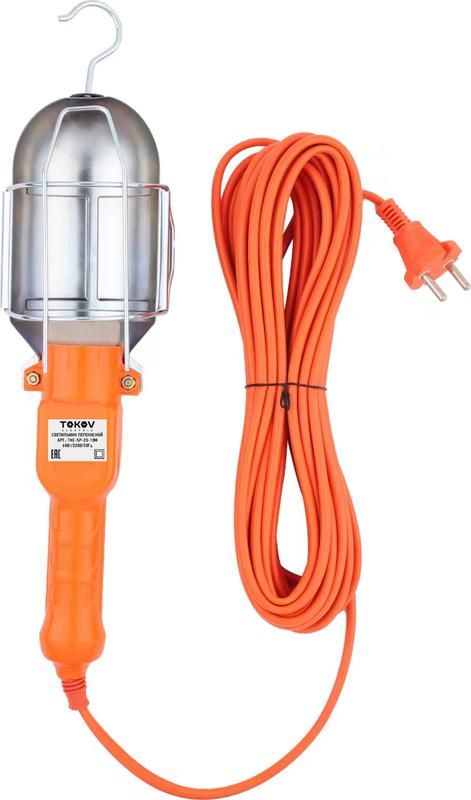 Светильник переносной с выключателем 60Вт 220В ПВС 2х0.75 10м IP20 TOKOV ELECTRIC TKE-SP-2
Светильник переносной с выключателем 60Вт 220В ПВС 2х0.75 10м IP20 TOKOV ELECTRIC TKE-SP-2