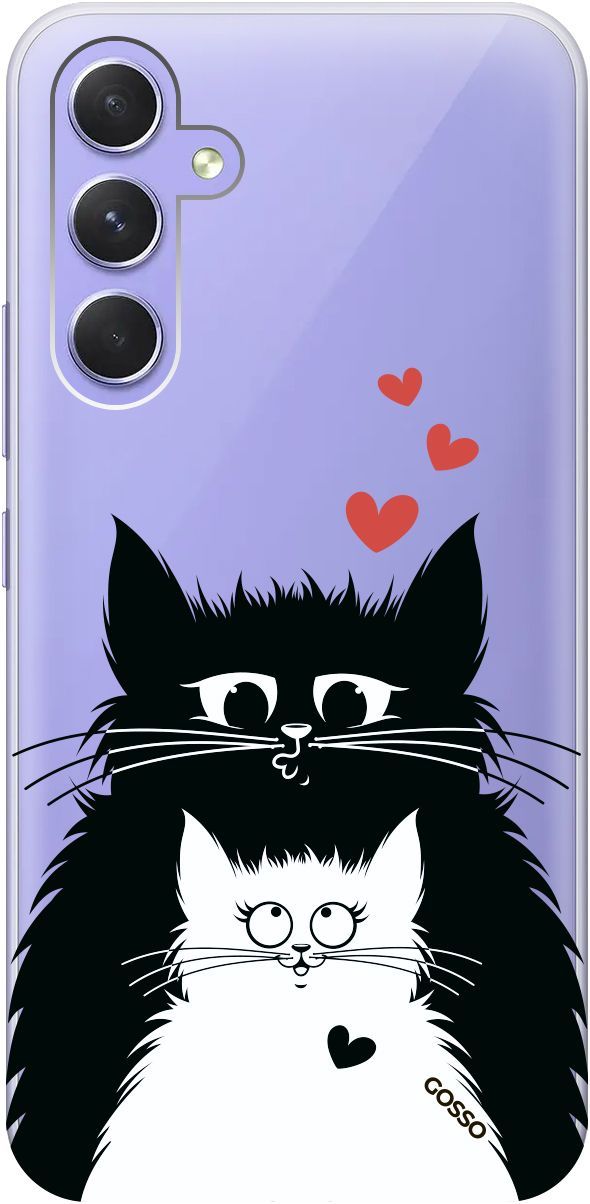 Чехол на Samsung Galaxy A54 5G с 3D принтом "Cats in Love" прозрачный, Прозрачный;белый, 158765
Чехол на Samsung Galaxy A54 5G с 3D принтом "Cats in Love" прозрачный, Прозрачный;белый, 158765
