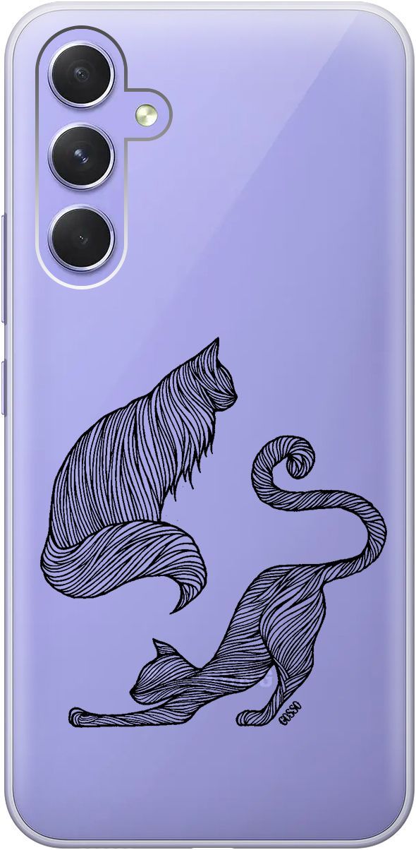 Чехол на Samsung Galaxy A54 5G с 3D принтом "Lazy Cats" прозрачный, Прозрачный;серый, 158765
Чехол на Samsung Galaxy A54 5G с 3D принтом "Lazy Cats" прозрачный, Прозрачный;серый, 158765