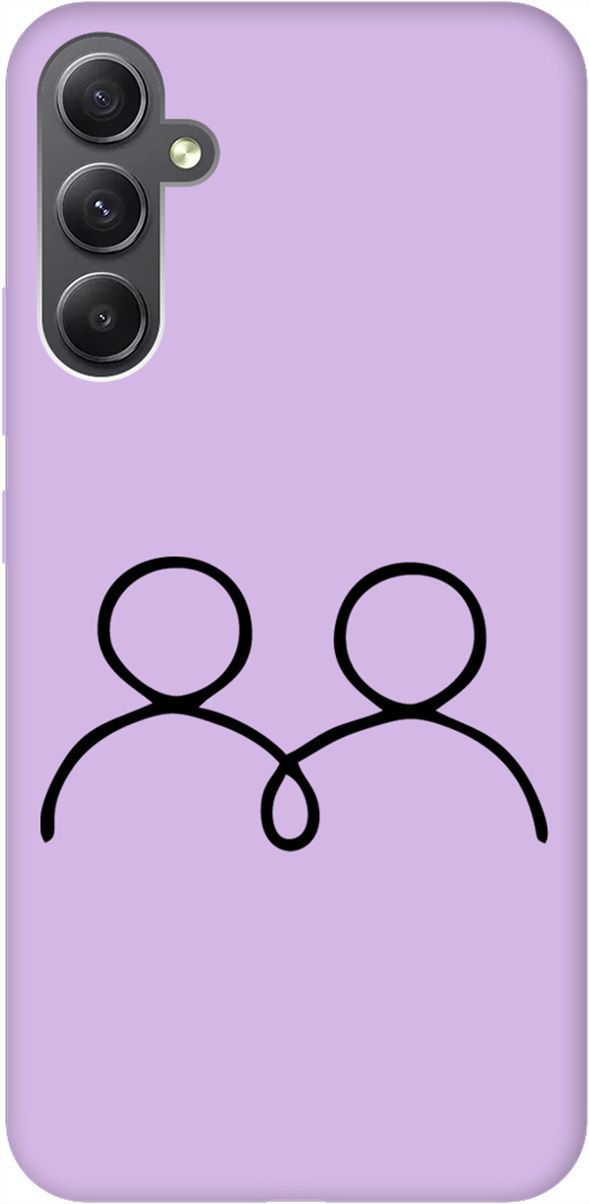 Чехол на Samsung Galaxy A34 5G с принтом "Couple Lines" сиреневый, Фиолетовый;серый, 158746
Чехол на Samsung Galaxy A34 5G с принтом "Couple Lines" сиреневый, Фиолетовый;серый, 158746
