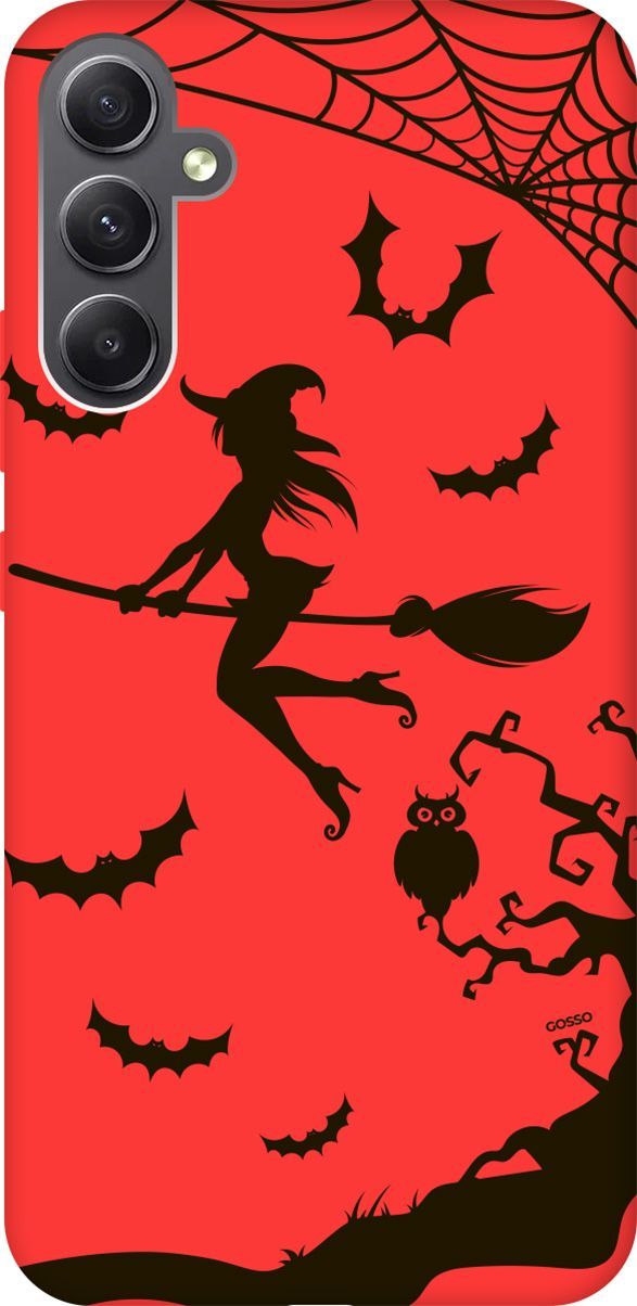 Чехол на Samsung Galaxy A34 5G с принтом "Witch on a Broomstick" красный, Красный;черный, 158745
Чехол на Samsung Galaxy A34 5G с принтом "Witch on a Broomstick" красный, Красный;черный, 158745