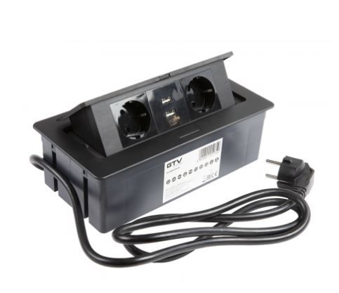 Блок розеток настольный SOFT 2 розетки AE-PBSUC2GS-20 (Schuko) 2xUSB, черный, с проводом
Блок розеток настольный SOFT 2 розетки AE-PBSUC2GS-20 (Schuko) 2xUSB, черный, с проводом