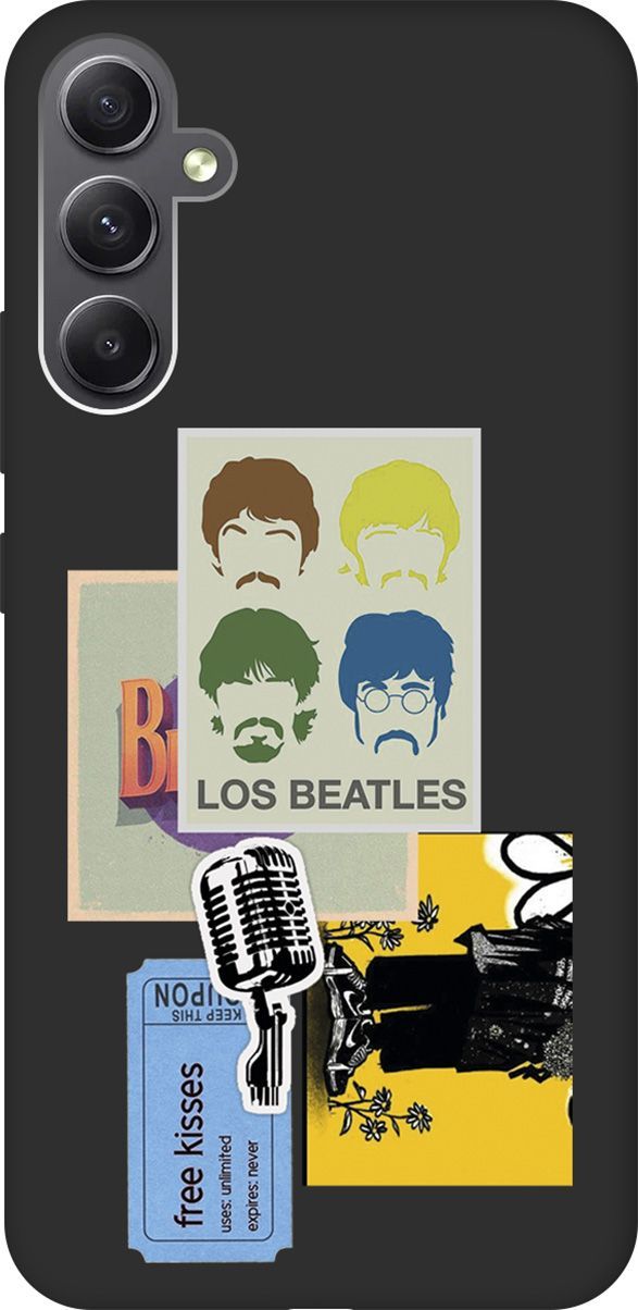 Чехол на Samsung Galaxy A34 5G с 3D принтом "Beatles Stickers" черный, Черный;белый, 158727
Чехол на Samsung Galaxy A34 5G с 3D принтом "Beatles Stickers" черный, Черный;белый, 158727