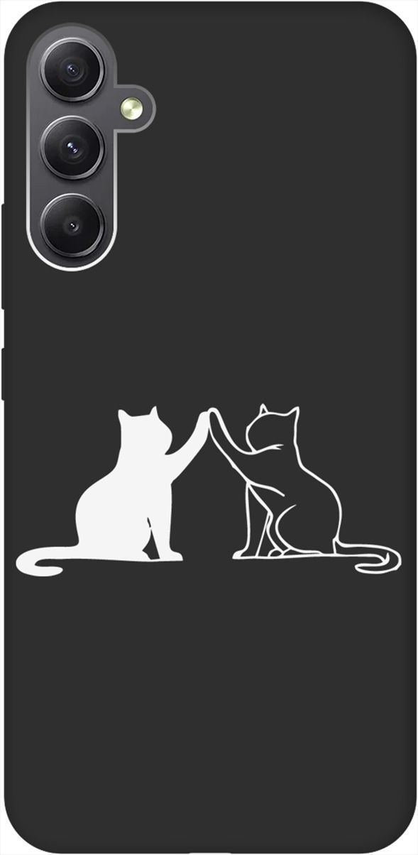 Чехол на Samsung Galaxy A34 5G с 3D принтом "Cats W" черный, Черный;белый, 158727
Чехол на Samsung Galaxy A34 5G с 3D принтом "Cats W" черный, Черный;белый, 158727