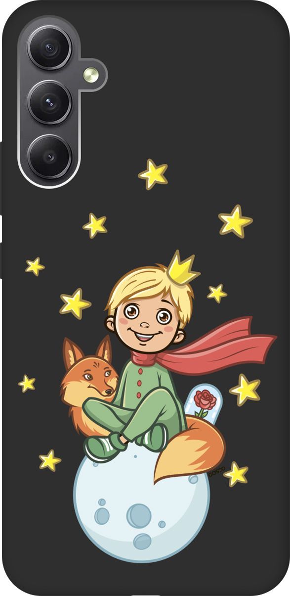 Чехол на Samsung Galaxy A34 5G с 3D принтом "Little Prince" черный, Черный;бежевый, 158726
Чехол на Samsung Galaxy A34 5G с 3D принтом "Little Prince" черный, Черный;бежевый, 158726