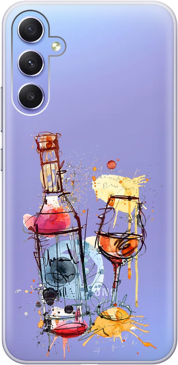 Чехол на Samsung Galaxy A34 5G с 3D принтом "Aquarelle Wine" прозрачный, Прозрачный;красный, 158725
Чехол на Samsung Galaxy A34 5G с 3D принтом "Aquarelle Wine" прозрачный, Прозрачный;красный, 158725