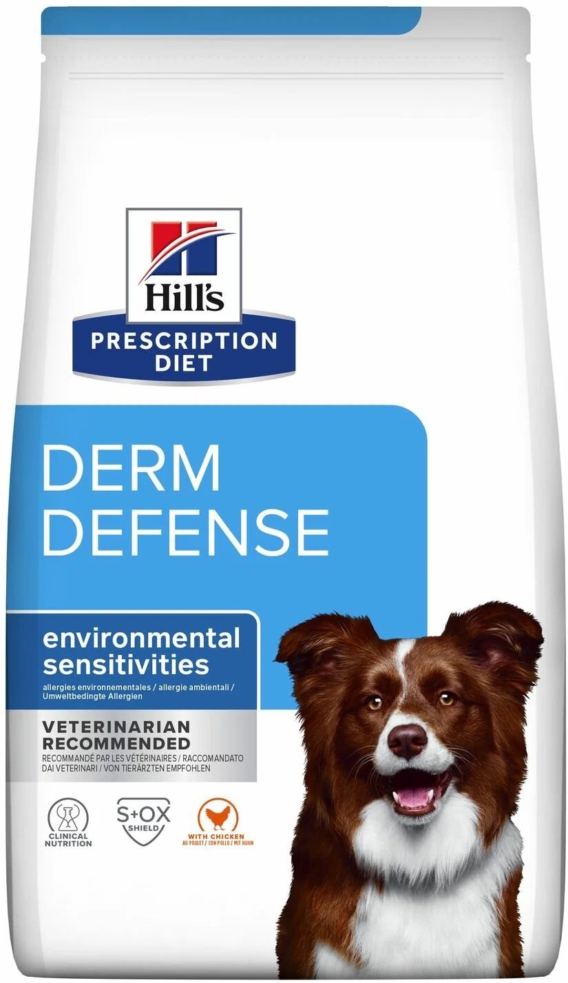 Сухой корм для собак Hill's Prescription Diet Derm Defense Skin Care, курица, рис, 12кг, Prescription Diet
Сухой корм для собак Hill's Prescription Diet Derm Defense Skin Care, курица, рис, 12кг, Prescription Diet
