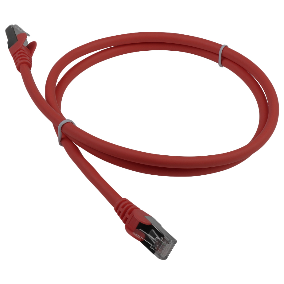 LANMASTER Патч-корд RJ45 - RJ45, 4 пары, S/FTP, категория 6A, 1.5 м, красный LAN-PC45/S6A-
LANMASTER Патч-корд RJ45 - RJ45, 4 пары, S/FTP, категория 6A, 1.5 м, красный LAN-PC45/S6A-
