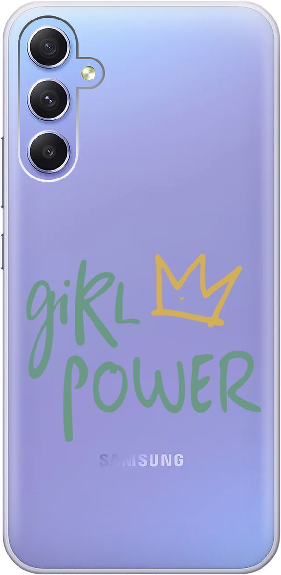 Чехол на Samsung Galaxy A34 5G с 3D принтом "Girl Power!" прозрачный, Прозрачный;зеленый, 158723
Чехол на Samsung Galaxy A34 5G с 3D принтом "Girl Power!" прозрачный, Прозрачный;зеленый, 158723