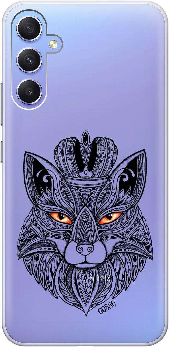 Чехол на Samsung Galaxy A34 5G с 3D принтом "Fox Queen" прозрачный, Прозрачный;серый, 158723
Чехол на Samsung Galaxy A34 5G с 3D принтом "Fox Queen" прозрачный, Прозрачный;серый, 158723