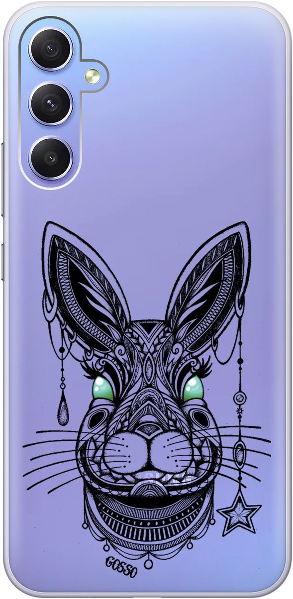 Чехол на Samsung Galaxy A34 5G с 3D принтом "Grand Rabbit" прозрачный, Прозрачный;зеленый, 158723
Чехол на Samsung Galaxy A34 5G с 3D принтом "Grand Rabbit" прозрачный, Прозрачный;зеленый, 158723